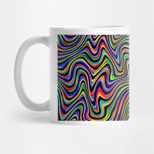 trippy dippy swirls and waves Mug